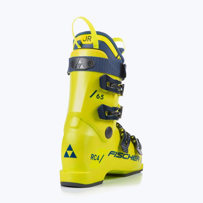 Дитячі гірськолижні черевики Fischer RC4 65 JR жовті/жовті 9