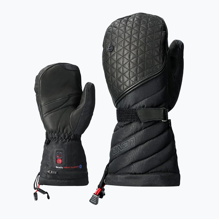 Рукавиці лижні з підігрівом damskie Lenz Heat Glove 6.0 Finger Cap Mittens чорні 1206 7