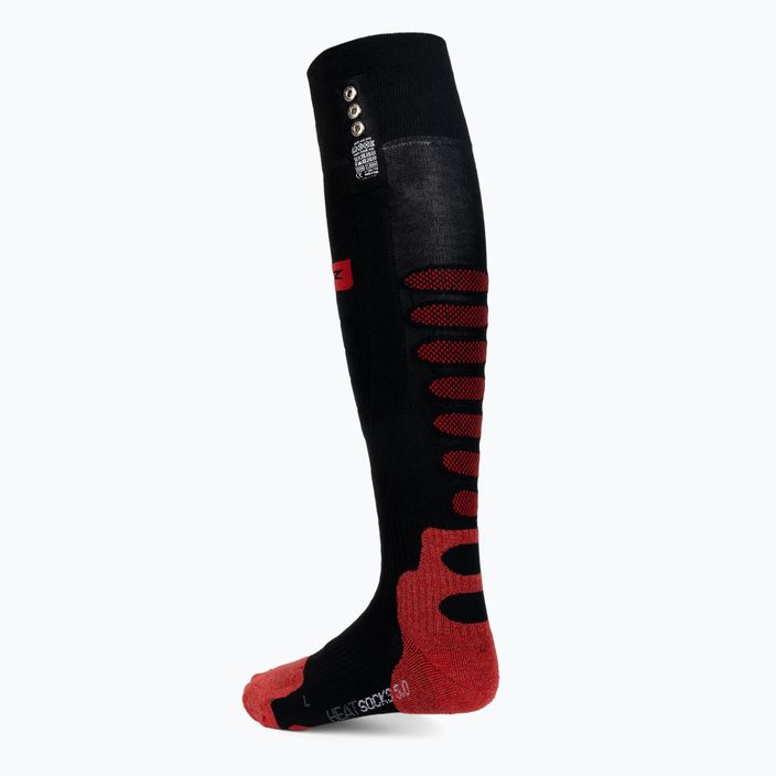 Шкарпетки Lenz Set Of Heat Sock 5.0 Toe Cap + Lithium Pack RCB чорні 1200 3