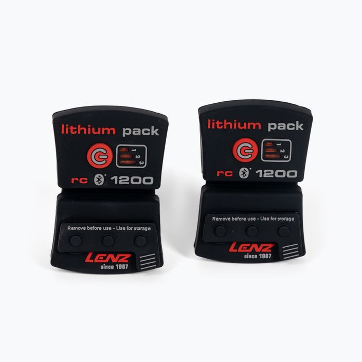 Шкарпетки Lenz Set Of Heat Sock 5.0 Toe Cap + Lithium Pack RCB чорні 1200 9