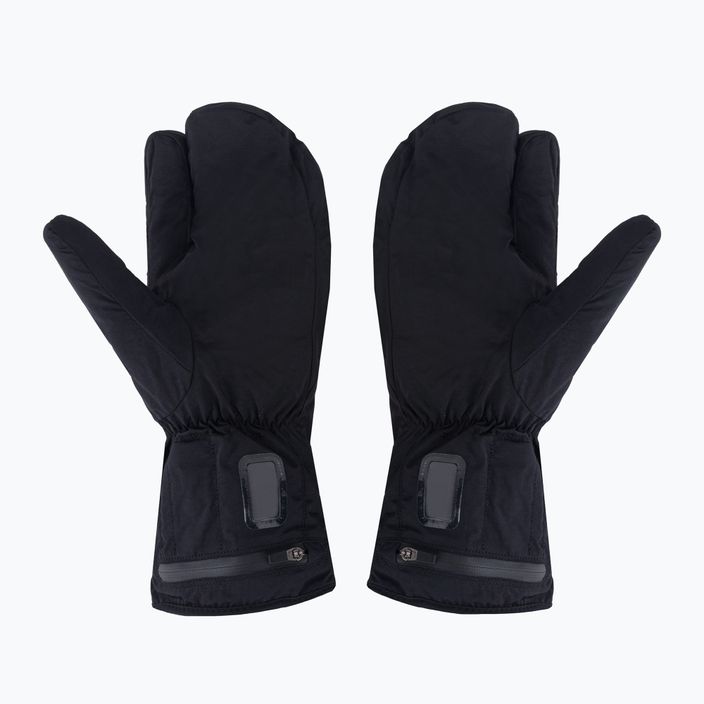 Рукавиці лижні з підігрівом Lenz Heat Glove 8.0 Finger Cap Lobster чорно-жовті 1207 7