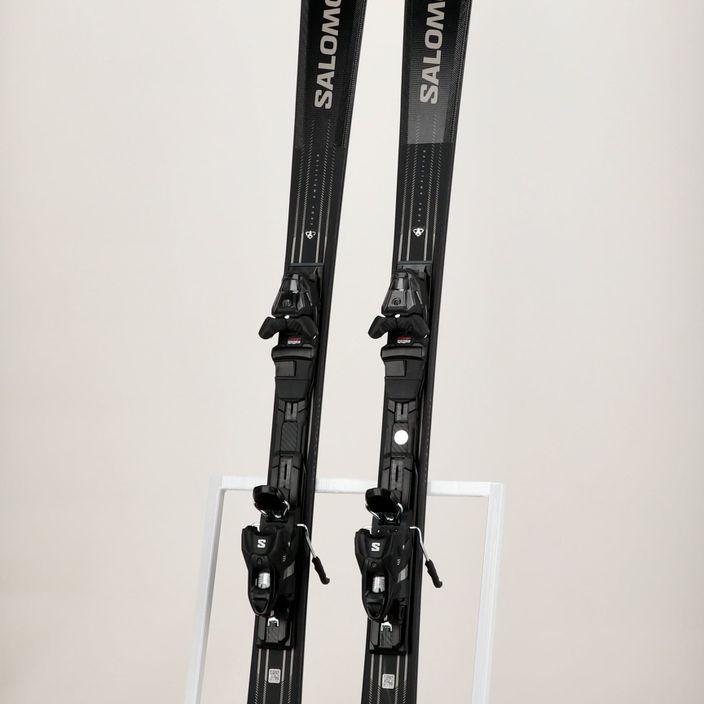 Гірські лижі Salomon S/Max 8 LTD + M10 GW black/silver met. 8