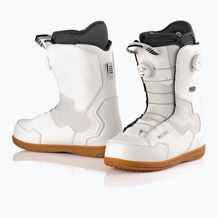 Черевики для сноубордингу DEELUXE ID Dual Boa білі 7