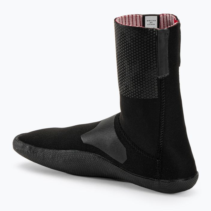 Неопренові шкарпетки ION Socks Ballistic 3/2 з круглим носком чорні 3