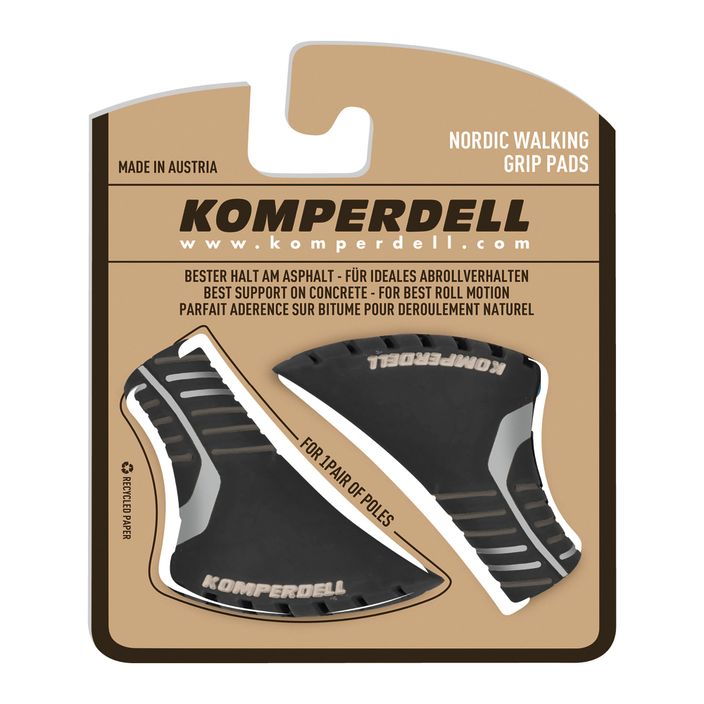 Насадки для палиць для скандинавської ходьби Komperdell 2-Color Vulcanized Pad 1007-203-25 2