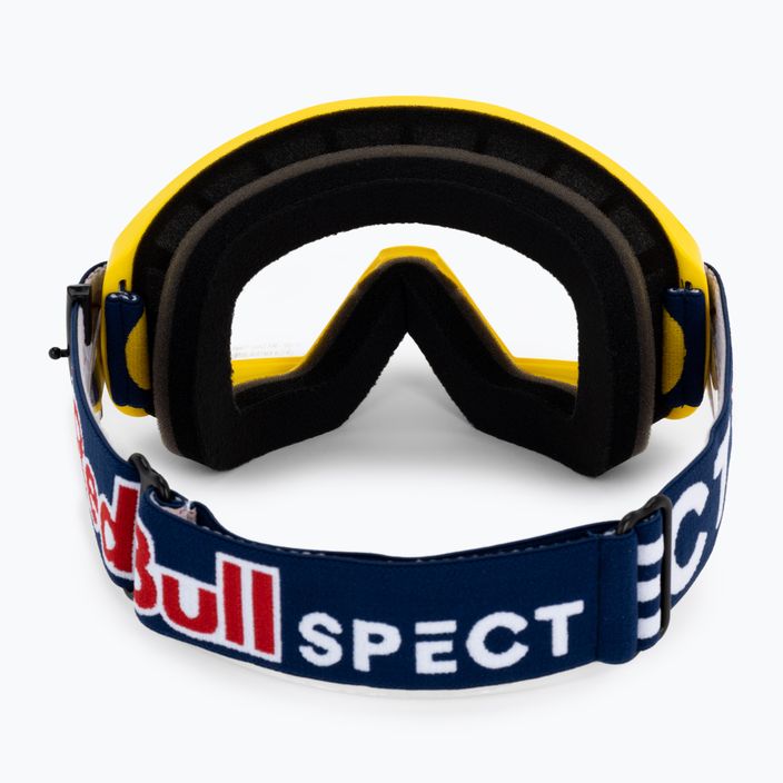 Маска велосипедна Red Bull SPECT Whip shiny neon yellow/blue/clear flash 009 3