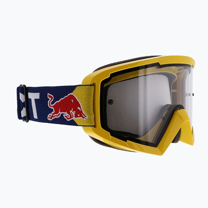 Маска велосипедна Red Bull SPECT Whip shiny neon yellow/blue/clear flash 009 6