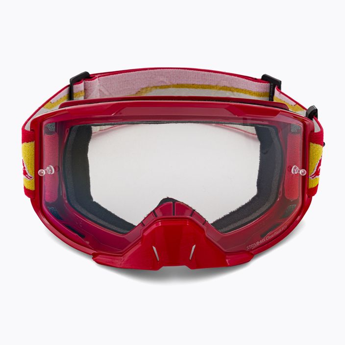 Маска велосипедна Red Bull SPECT Strive shiny red/red/black/clear 014S 2