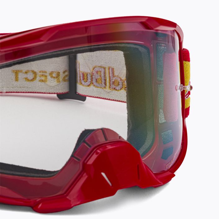 Маска велосипедна Red Bull SPECT Strive shiny red/red/black/clear 014S 6