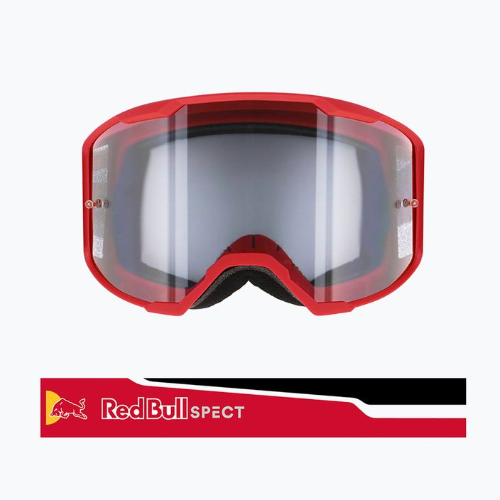Маска велосипедна Red Bull SPECT Strive shiny red/red/black/clear 014S 7
