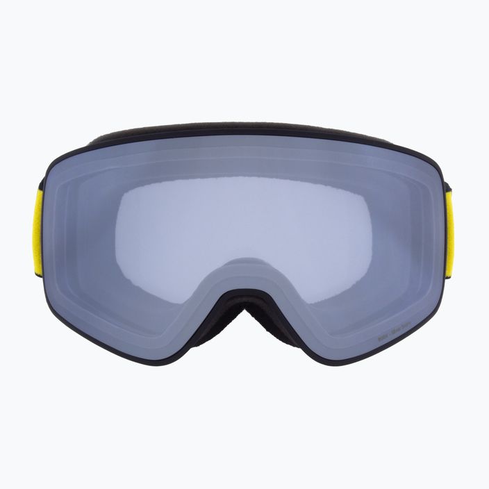 Гірськолижні окуляри Red Bull SPECT Rush S1 матові чорні/чорні/димчасті/сріблясті з дзеркальним покриттям 2