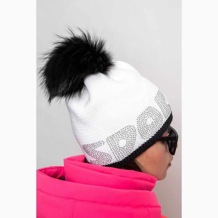 Жіноча зимова шапка Sportalm Almrosn m.P оптична біла 10