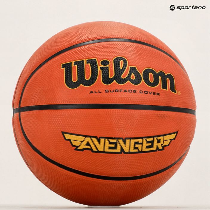 М'яч баскетбольний Wilson Avenger 295 orange розмір 7 7