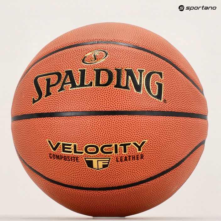 М'яч Spalding Velocity Orange розмір 7 5