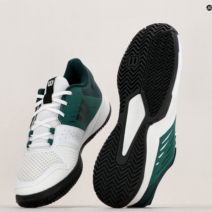 Тенісні туфлі чоловічі Wilson Kaos Devo 2.0 white/evergreen 8
