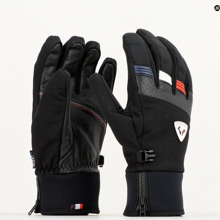 Чоловічі гірськолижні рукавиці Rossignol Strato Impr чорні 7