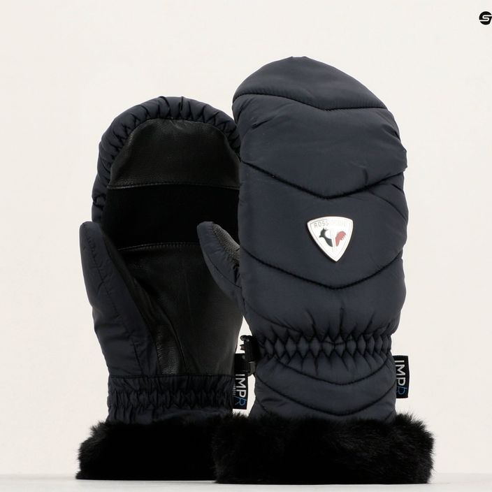 Жіночі гірськолижні рукавиці Rossignol Premium Impr M чорні 7