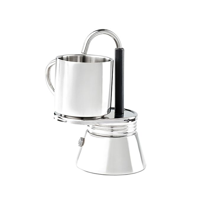 Кавомашина GSI Outdoors Miniespresso 1 Cup срібляста 65102 2