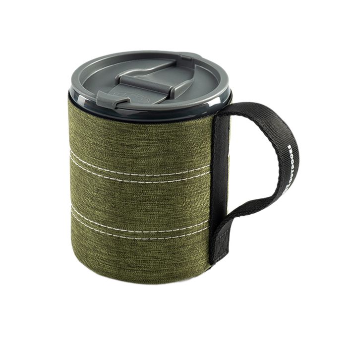 Термочашка GSI Outdoors Infinity Backpacker Mug 550 ml зелена 75283 2