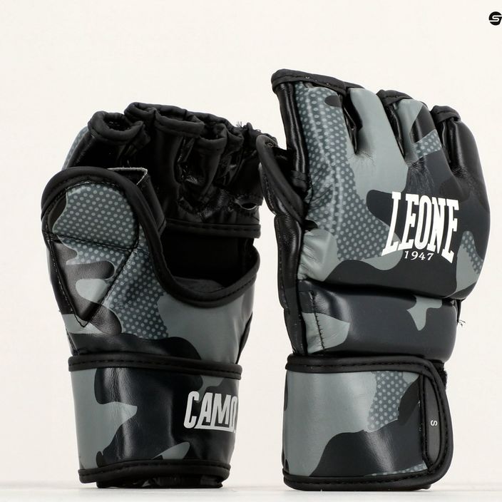 Грейплінгові рукавиці LEONE Camouflage MMA сірі GP120 8