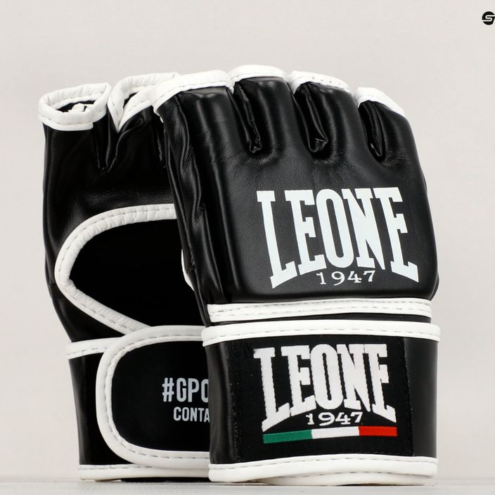Грейплінгові рукавиці LEONE Contact MMA чорні GP095 7