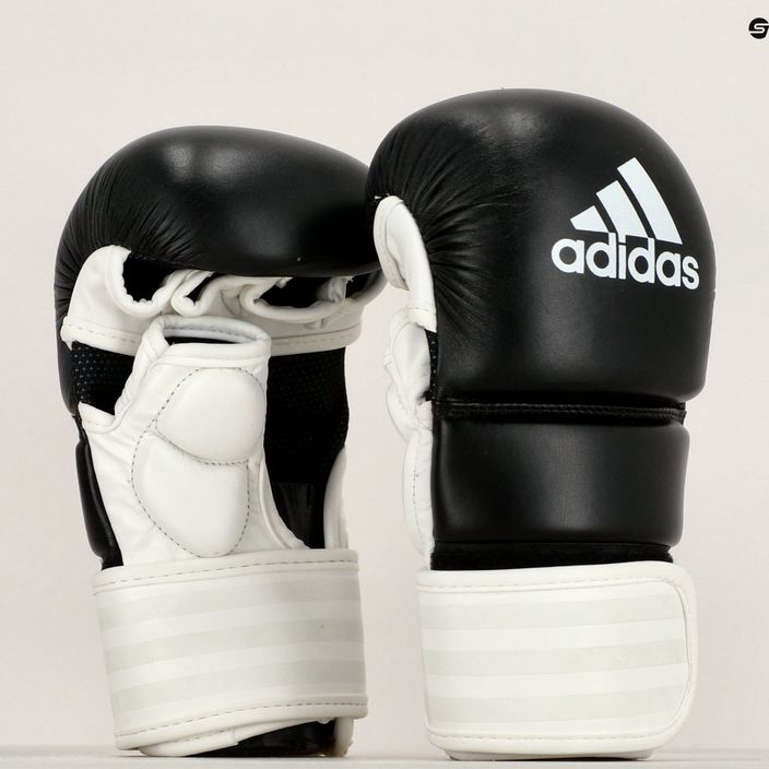 Грейплінгові рукавиці adidas білі ADICSG061 7