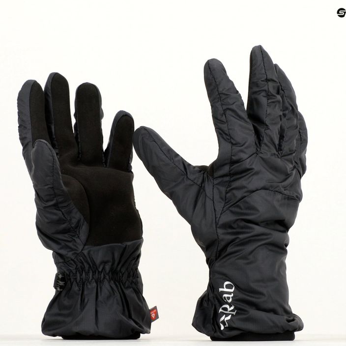 Чоловічі трекінгові рукавички Rab Xenon чорні 7