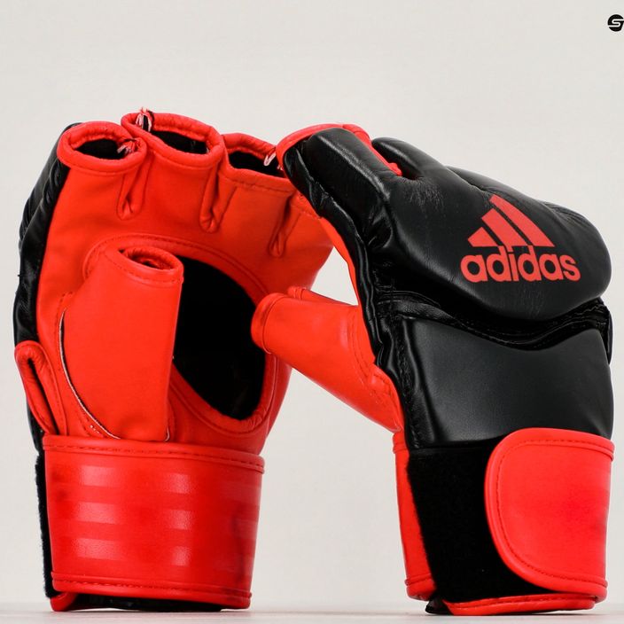 Грейплінгові рукавиці adidas Training червоні ADICSG07 7