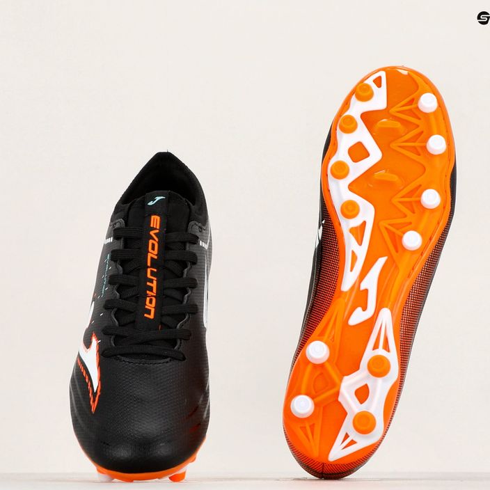 Бутси футбольні чоловічі Joma Evolution FG black/orange 10