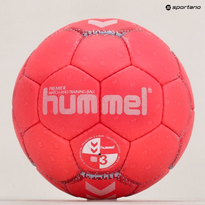 М'яч гандбольний Hummel Premier HB червоний/синій/білий, розмір 3 5