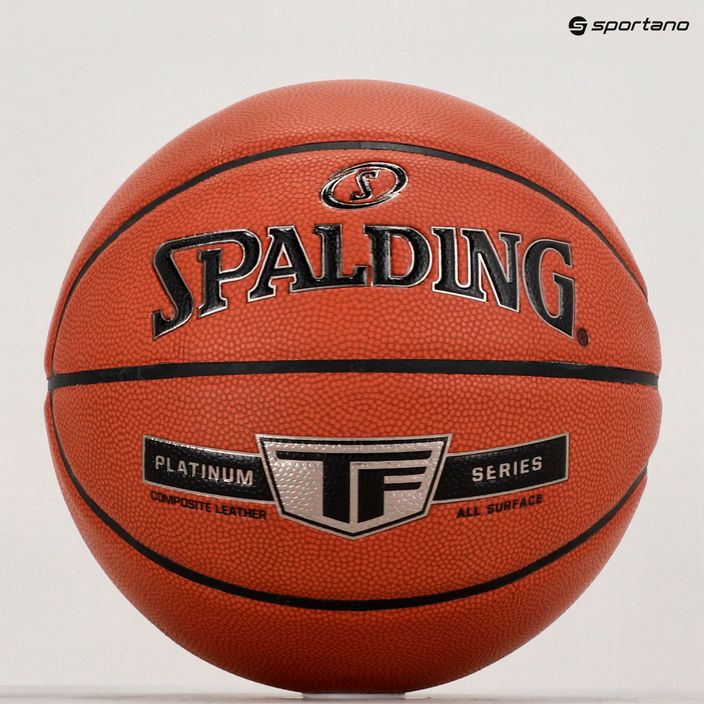 М'яч баскетбольний  Spalding Platinum TF 76855Z розмір 7 5