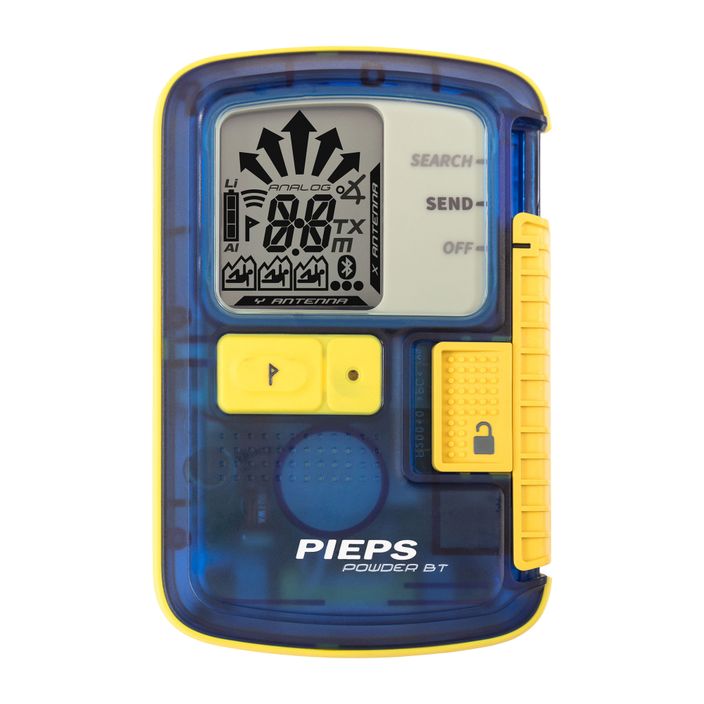 Лавинний датчик PIEPS Powder BT Beacon жовто-блакитний PP1100010000ALL1 2