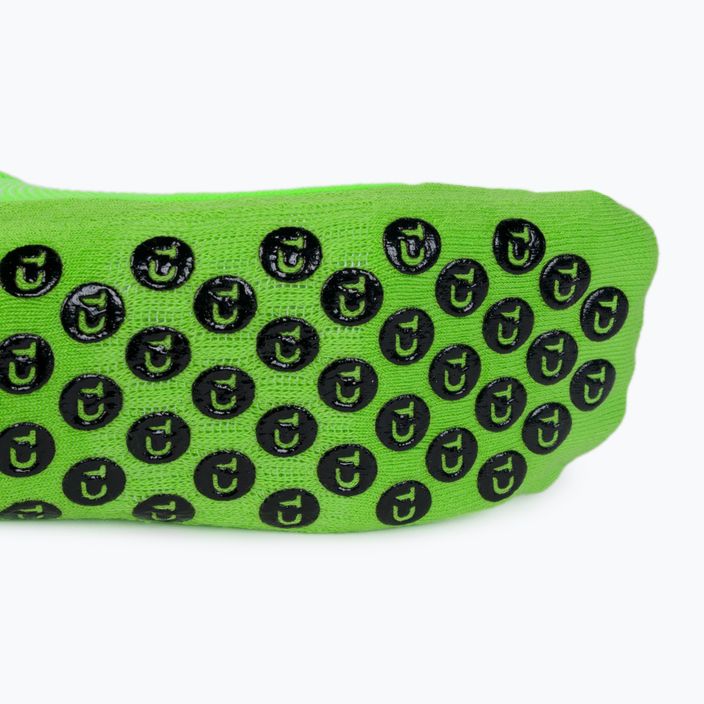 Шкарпетки футбольні Tapedesign протиковзні зелені 4
