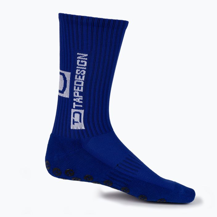 Шкарпетки футбольні Tapedesign протиковзні сині 2