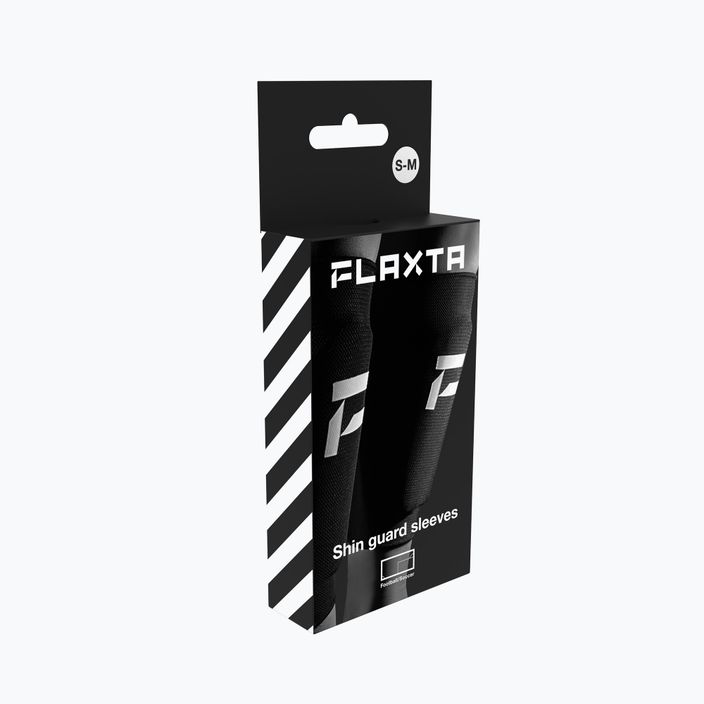 Пов'язки на протектори гомілок Flaxta Shin Guard Sleeves black 5
