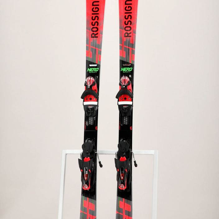 Гірські лижі Rossignol Hero Elite ST TI K + wiązania SPX14 black/red 8