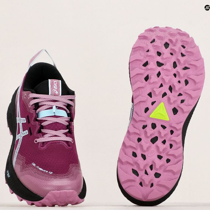 Кросівки для бігу жіночі ASICS Gel-Trabuco 12 blackberry/light blue 9