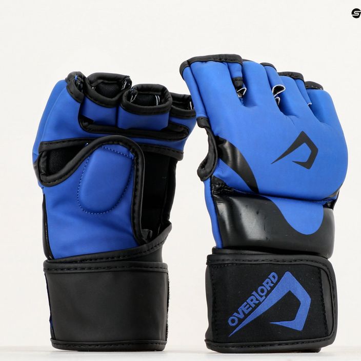 Грейплінгові рукавиці Overlord X-MMA сині 101001-BL/S 12
