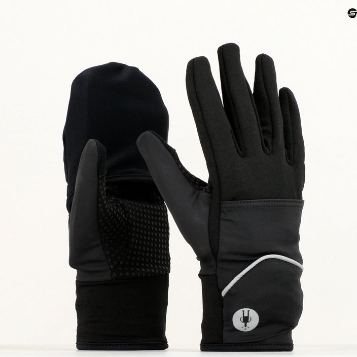 Вітрова рукавиця Smartwool Active Fleece Wind Mitten чорна 10
