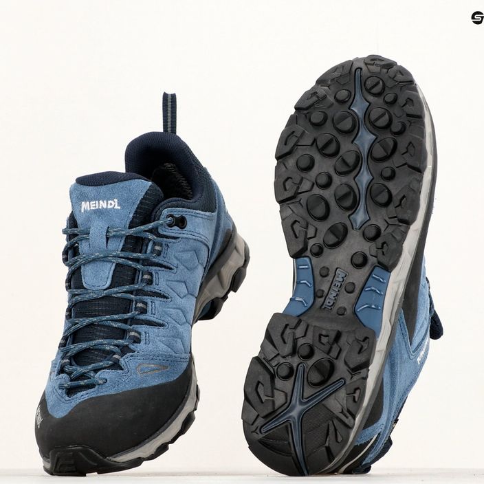 Чоловічі туристичні черевики Meindl Lite Trail GTX темно-синього кольору 10
