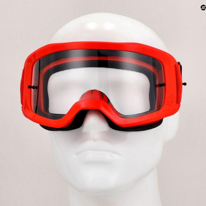 Велосипедні окуляри Fox Racing Main Core флуоресцентні червоні 7