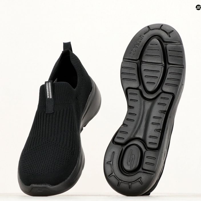 Кросівки жіночі SKECHERS Go Walk Arch Fit Iconic black 10