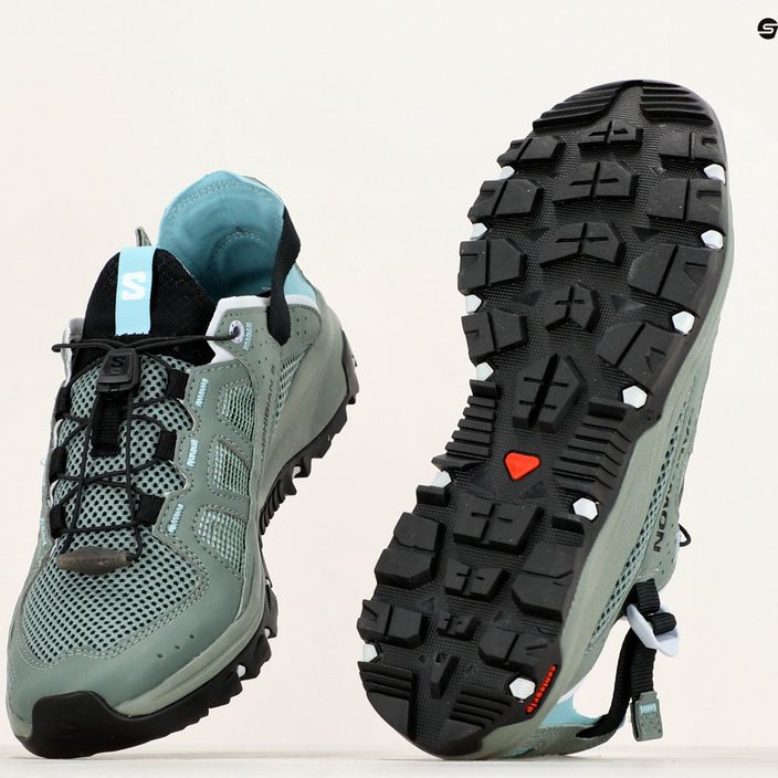 Жіночі водні кросівки Salomon Techamphibian 5 лавровий вінок / арктичний лід / морський синій 12