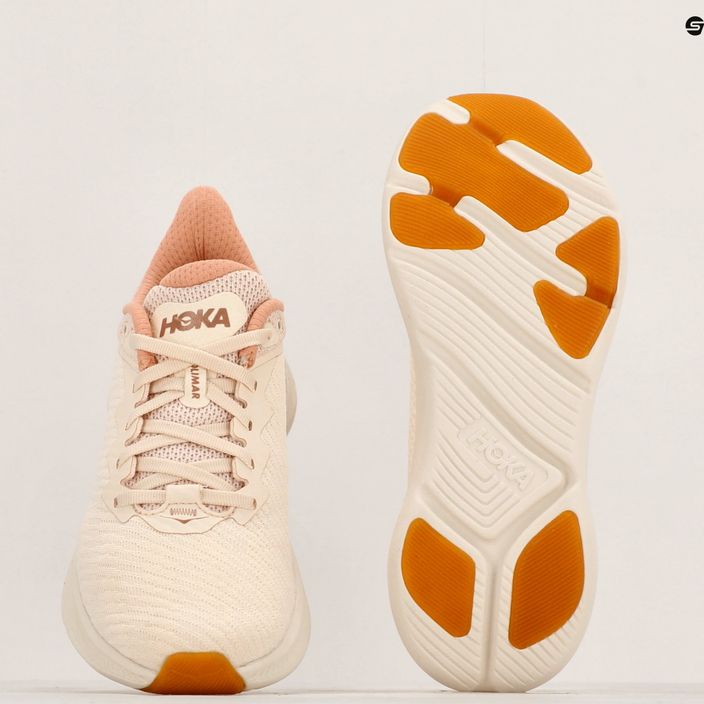 Кросівкі для бігу жіночі HOKA Solimar vanilla/sandstone 11