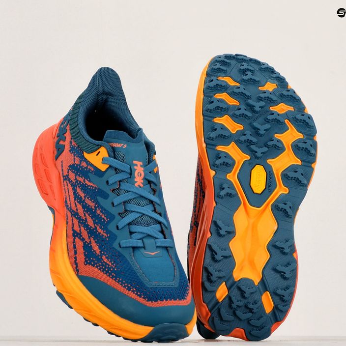 Кросівки для бігу жіночі HOKA Speedgoat 5 Wide blue coral/camellia 10
