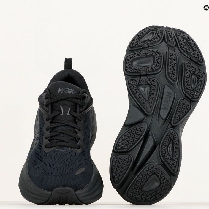 Жіночі бігові кросівки HOKA Bondi 8 чорний/чорний 10