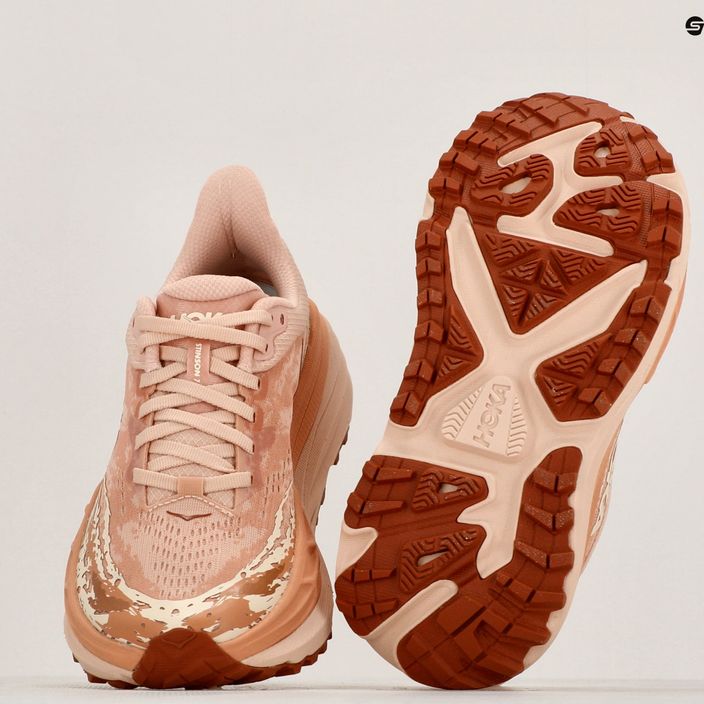 Кросівкі для бігу жіночі HOKA Stinson 7 cream/sandstone 9