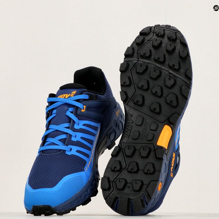 Кросівки для бігу чоловічі Inov-8 Roclite Ultra G 320 navy/blue/nectar 10