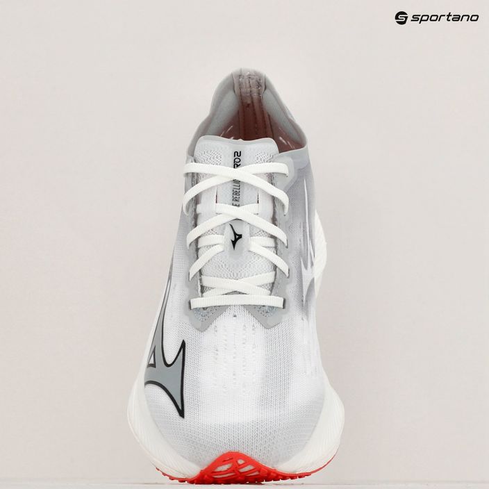 Жіночі бігові кросівки Mizuno Wave Rebellion Pro 2 білі/портовий туман/кайєнн 15