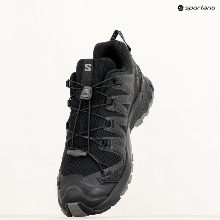 Чоловічі кросівки Salomon XA Pro 3D V9 чорний/фантом/олов'яний 10